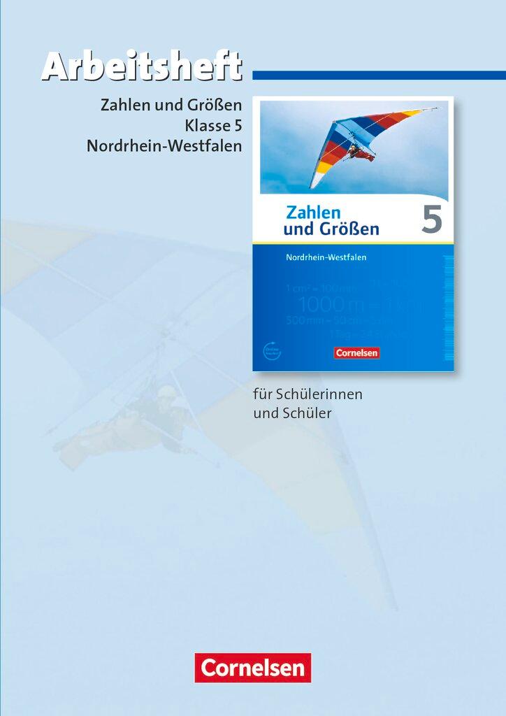 Cover: 9783060028894 | Zahlen und Größen 5. Schuljahr. Arbeitsheft mit eingelegten...