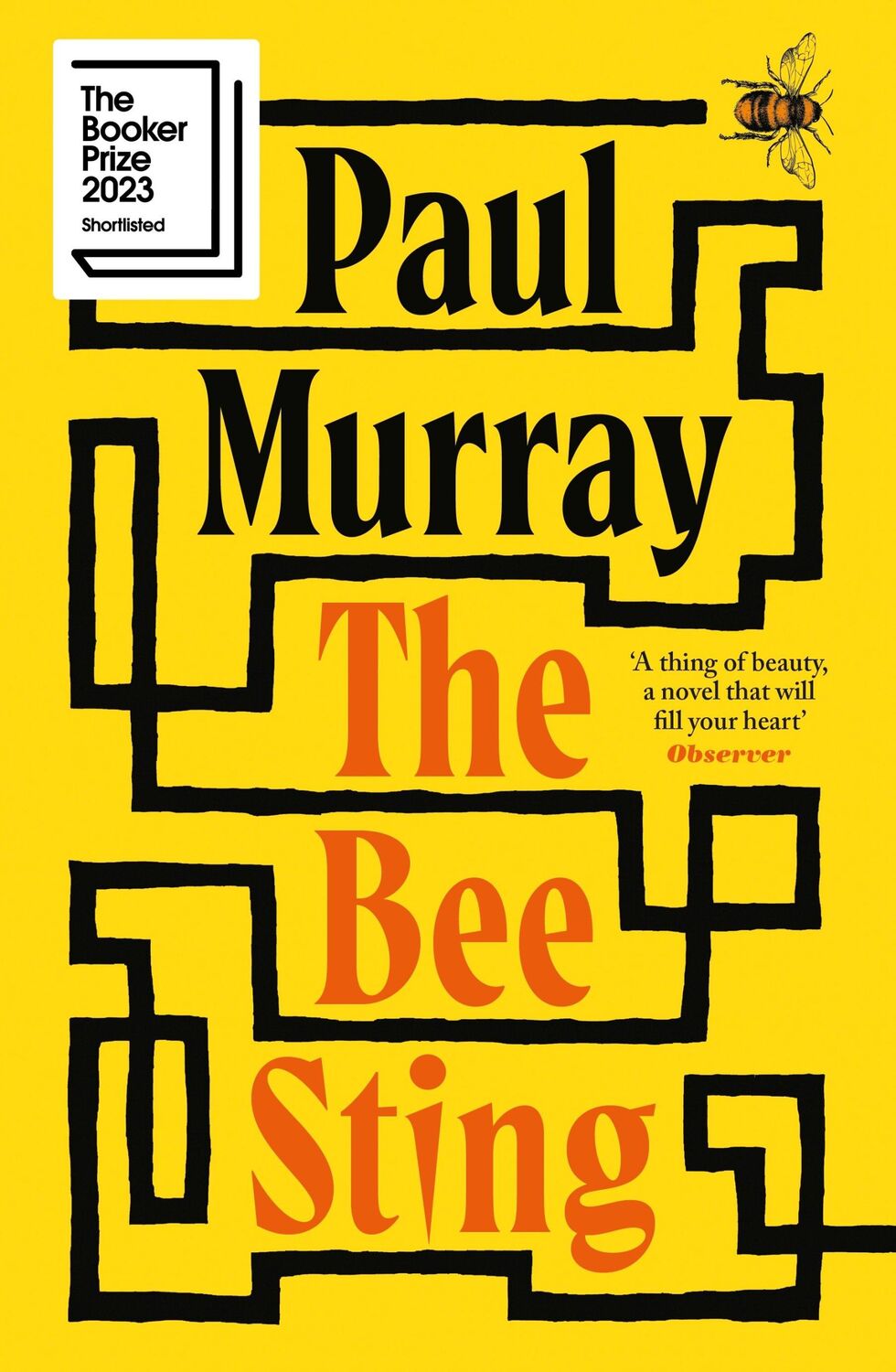 Cover: 9780241353967 | The Bee Sting | Shortlisted for the Booker Prize 2023 | Paul Murray