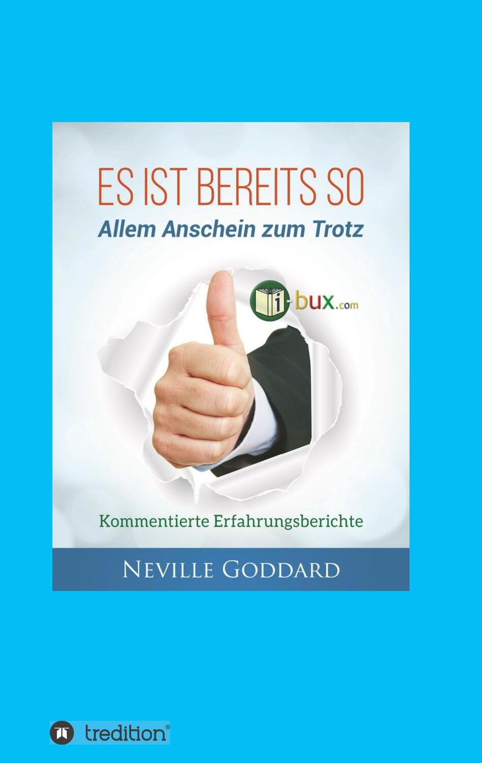 Cover: 9783743916418 | Es ist bereits so! | Allem Anschein zum Trotz | Goddard | Taschenbuch