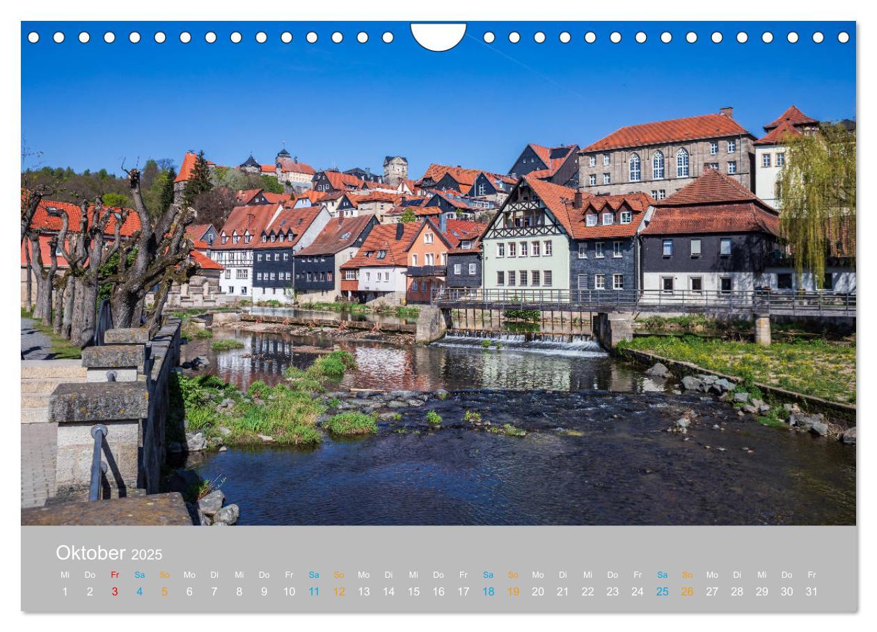 Bild: 9783435239757 | Kronach - drei Flüsse und eine Festung (Wandkalender 2025 DIN A4...