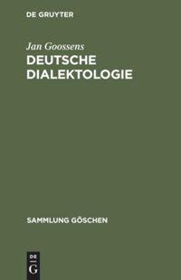 Cover: 9783110072037 | Deutsche Dialektologie | Jan Goossens | Buch | 147 S. | Deutsch | 1977