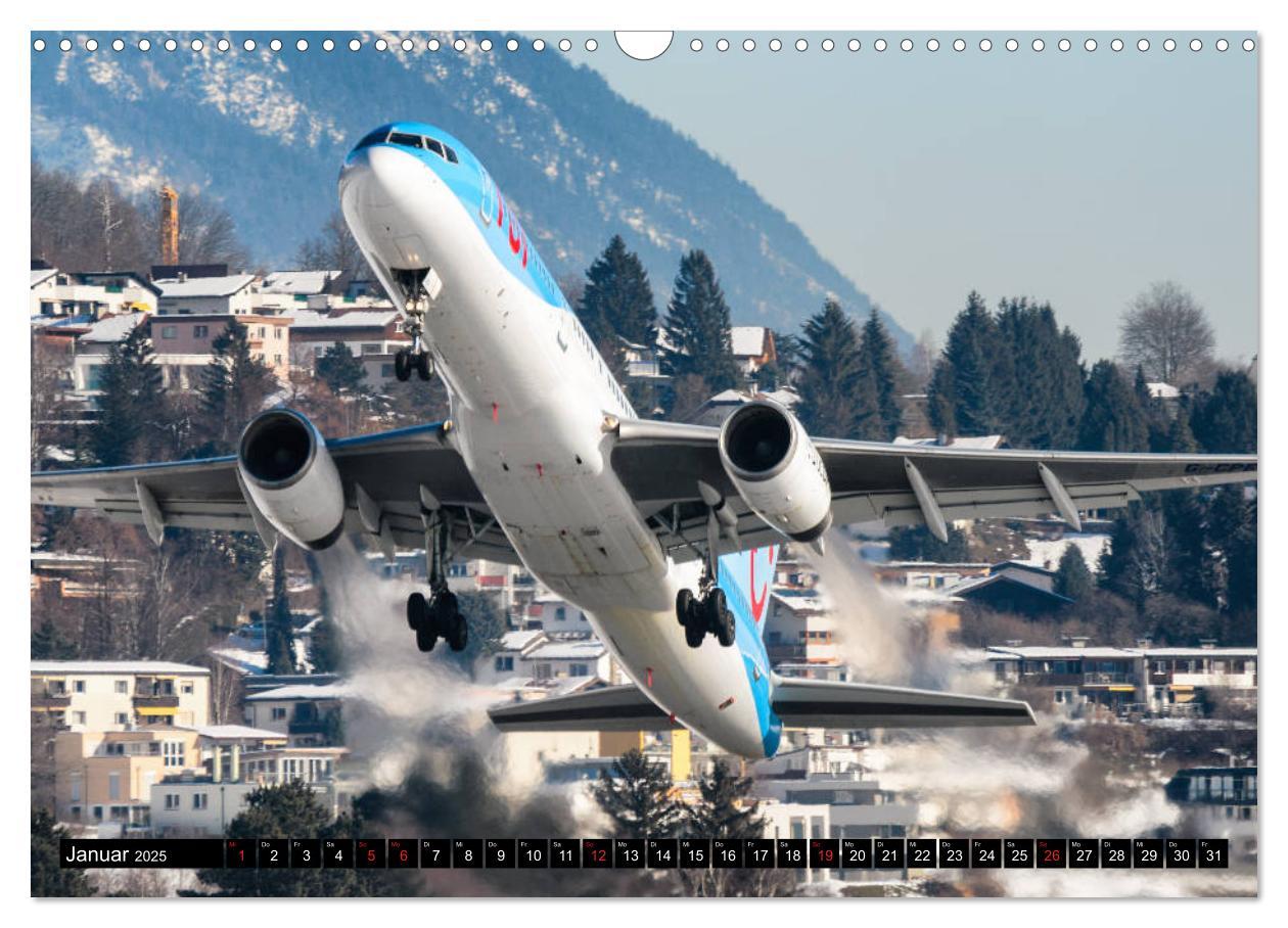 Bild: 9783435277032 | Flugzeugkalender 2025 (Wandkalender 2025 DIN A3 quer), CALVENDO...