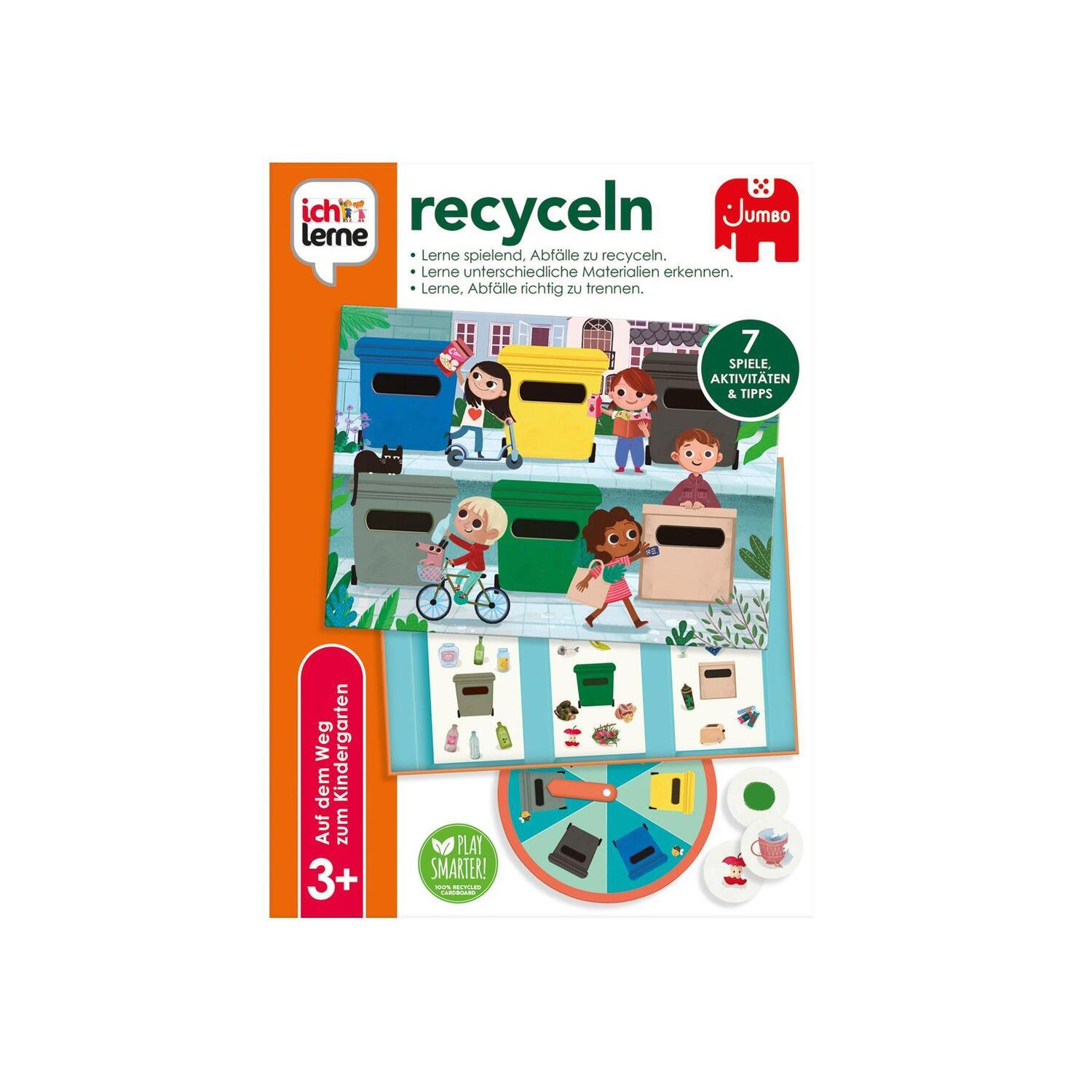 Bild: 8710126198780 | ich lerne recyceln | Spiel | Deutsch | 2022 | Jumbo Spiele GmbH