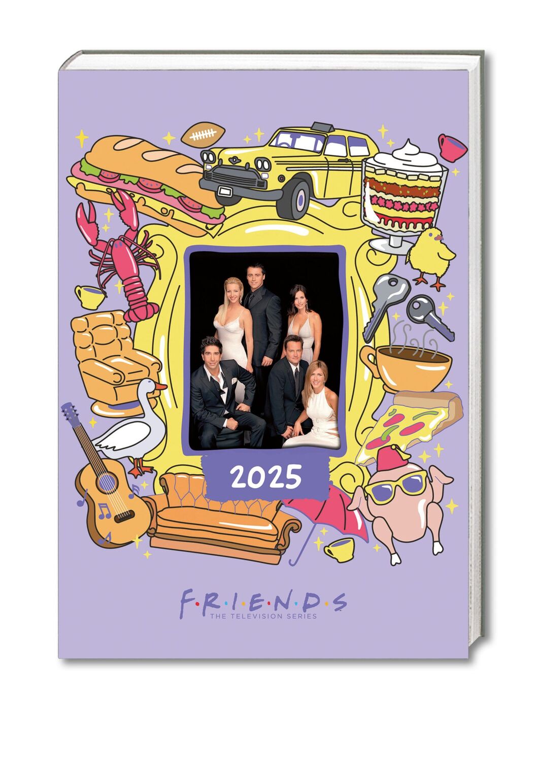 Cover: 9781835272046 | Friends - A5-Tischkalender 2025 | Danilo Promotion Ltd | Kalender