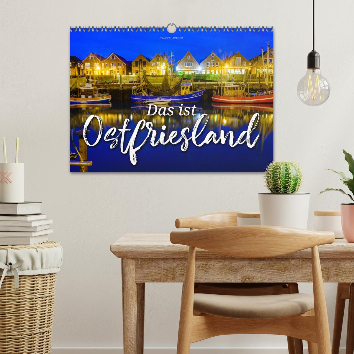 Bild: 9783383910760 | Das ist Ostfriesland (Wandkalender 2025 DIN A3 quer), CALVENDO...