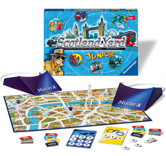 Bild: 4005556222896 | Ravensburger 22289 - Scotland Yard Junior, Brettspiel für 2-4...