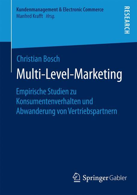 Cover: 9783658119157 | Multi-Level-Marketing | Christian Bosch | Taschenbuch | Paperback