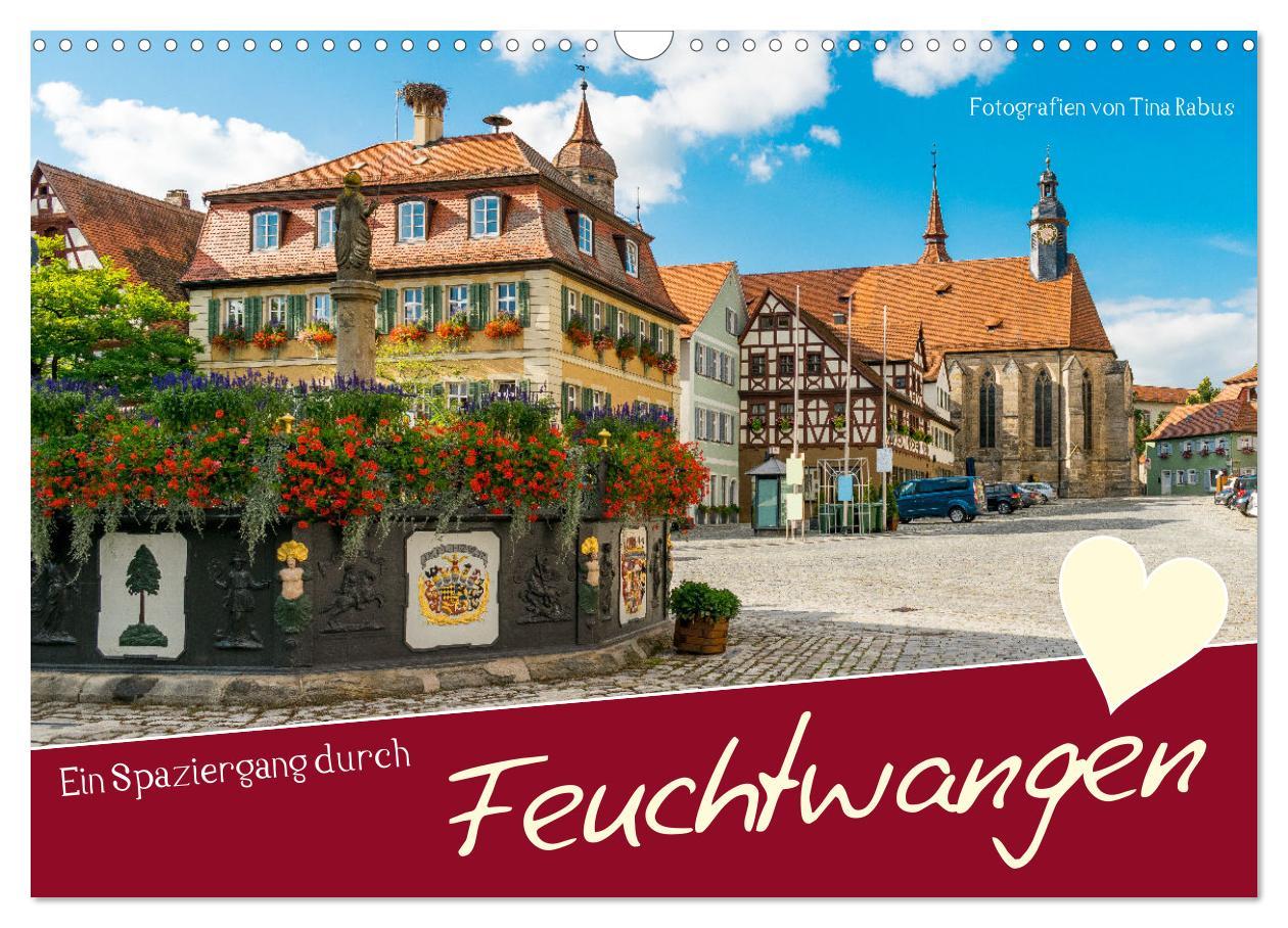 Cover: 9783383987991 | Ein Spaziergang durch Feuchtwangen (Wandkalender 2025 DIN A3 quer),...