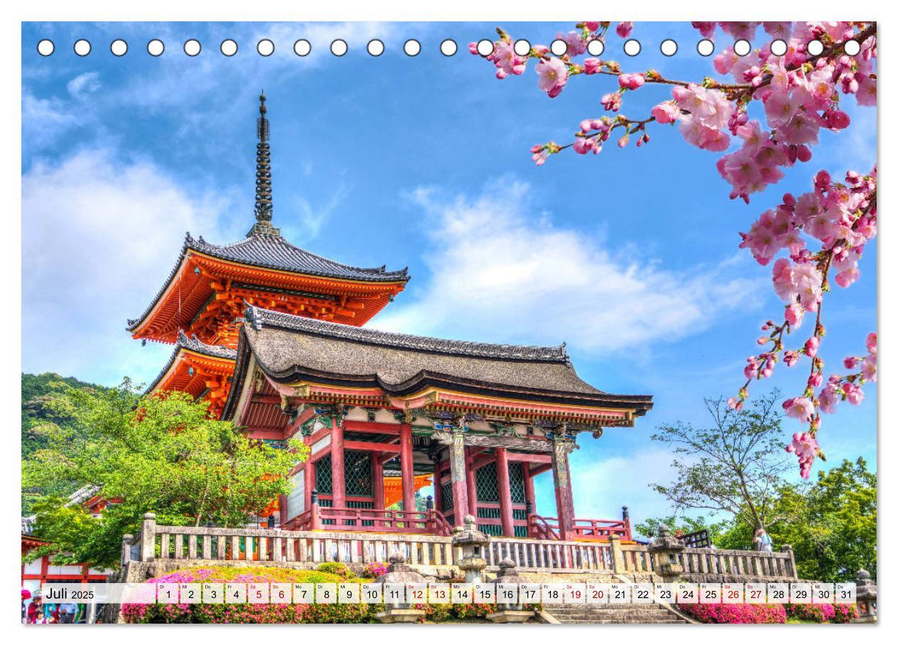 Bild: 9783435286683 | Exotische Bilderreise durch Japan (Tischkalender 2025 DIN A5 quer),...