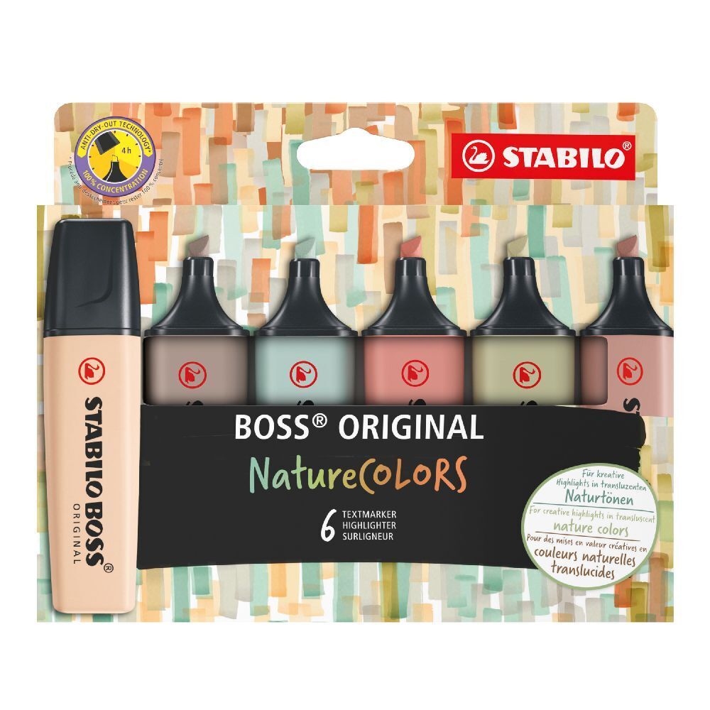 Cover: 4006381603140 | STABILO BOSS ORIGINAL NatureCOLORS 6er Etui | Stück | Karton | 2023