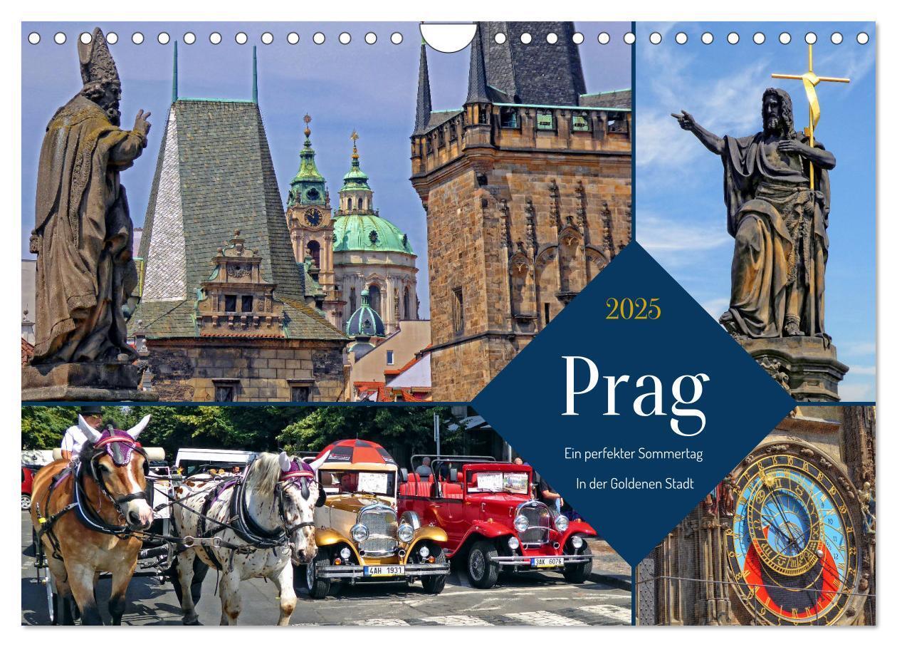 Cover: 9783383970016 | Prag ¿ Ein perfekter Sommertag in der Goldenen Stadt (Wandkalender...