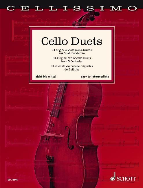 Cover: 9783795711528 | Cello Duets | Rainer Mohrs | Broschüre | Cellissimo | 152 S. | Deutsch