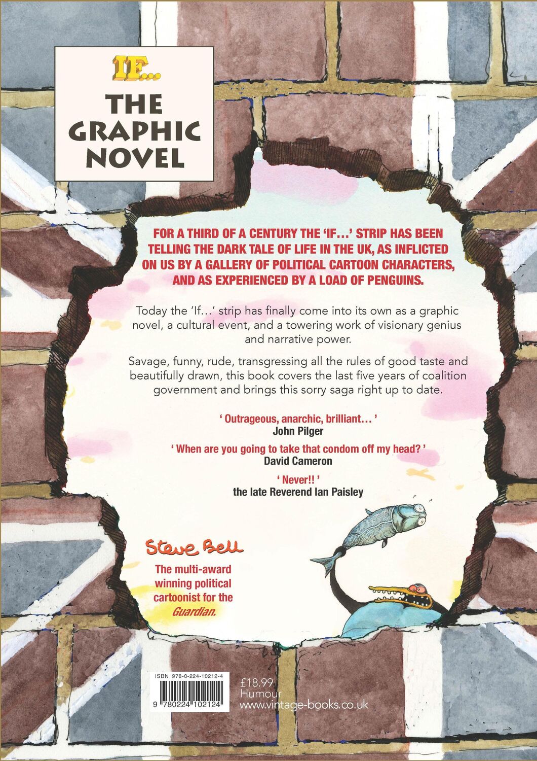 Rückseite: 9780224102124 | If | The Graphic Novel | Steve Bell | Buch | Gebunden | Englisch