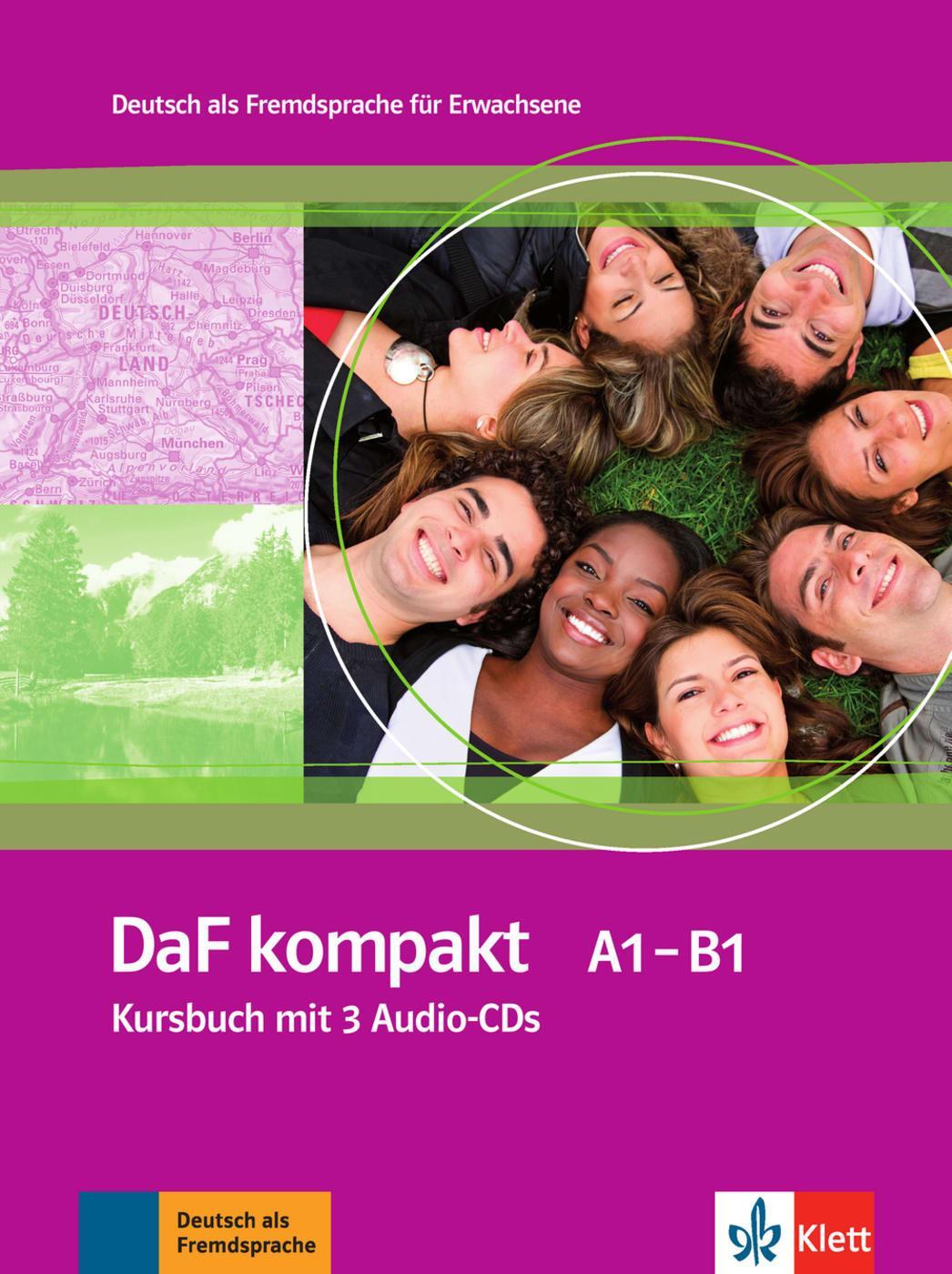 Cover: 9783126761802 | DaF kompakt / Lehrbuch mit 2 Audio-CDs (A1-B1) | Birgit Braun | Buch