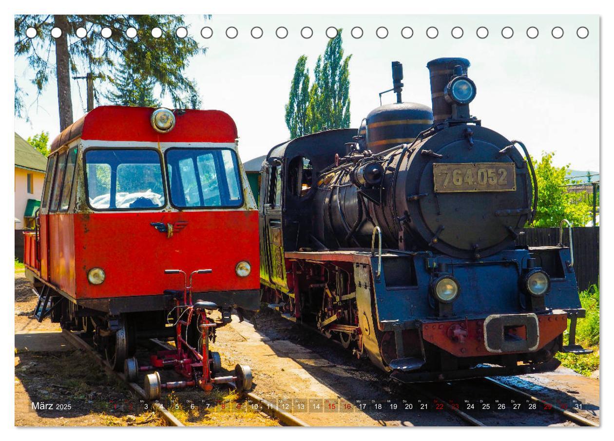 Bild: 9783435434473 | Waldbahnen in Rumänien - Die letzten Mocanitas (Tischkalender 2025...