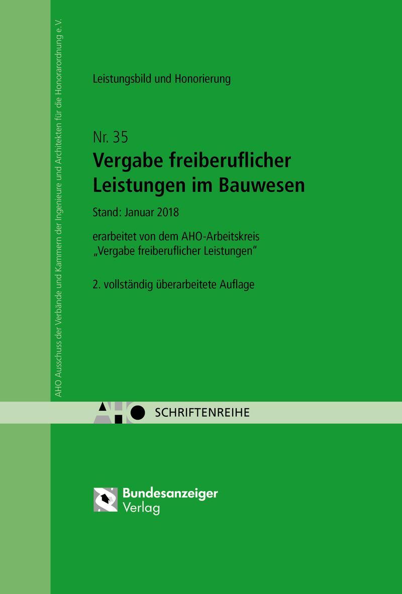 Cover: 9783846208267 | Vergabe freiberuflicher Leistungen im Bauwesen - Leistungsbild und...