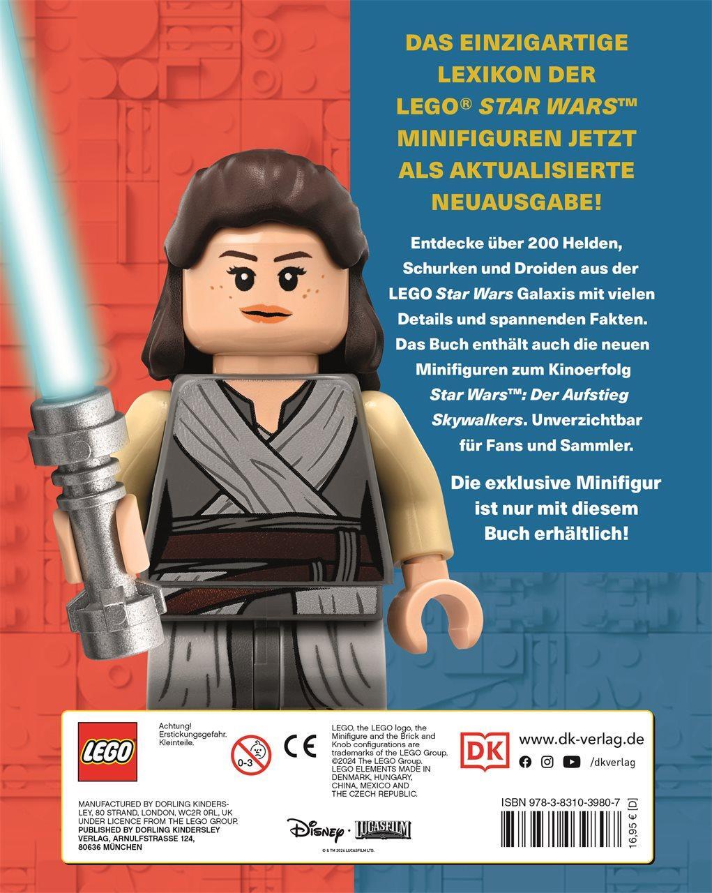 Rückseite: 9783831039807 | LEGO® Star Wars(TM) Lexikon der Minifiguren | Elizabeth Dowsett | Buch