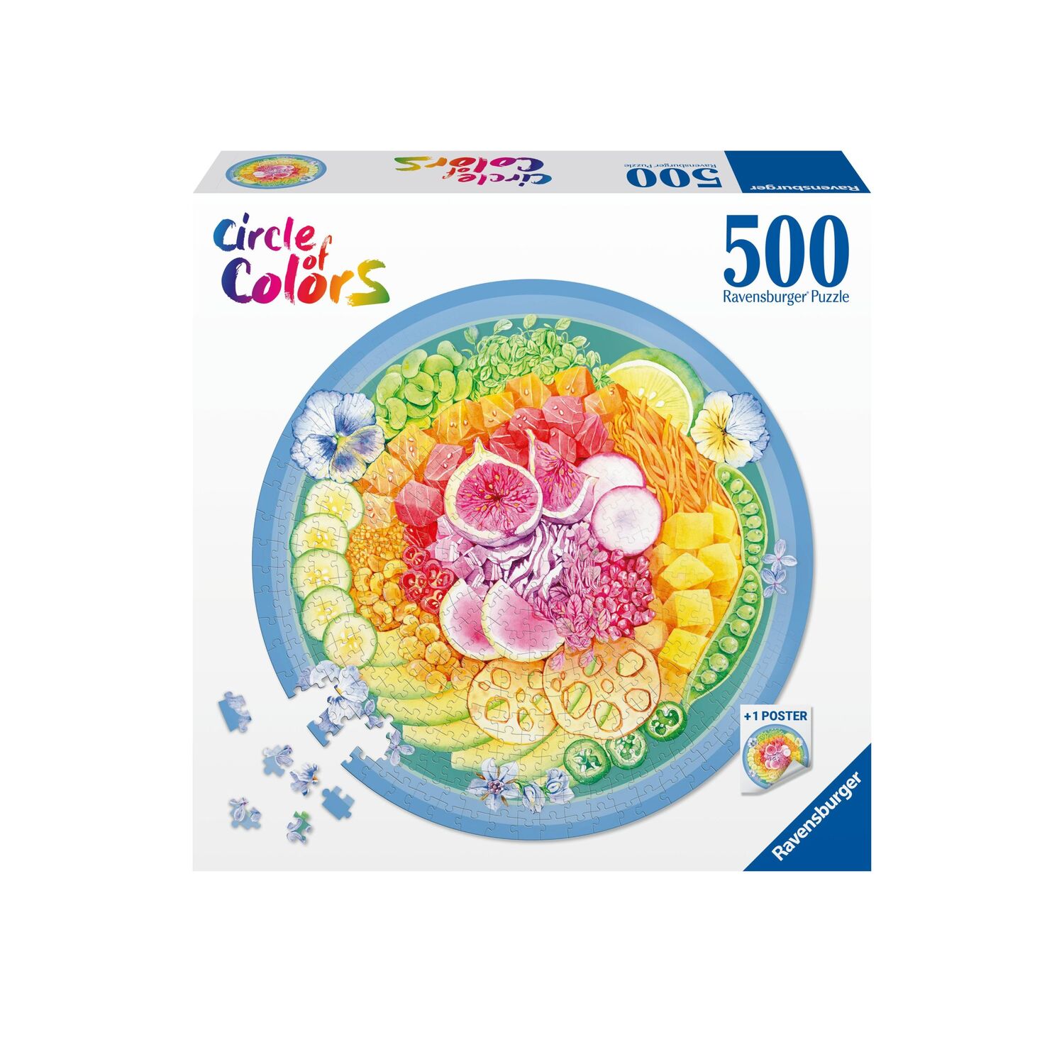 Cover: 4005556173518 | Ravensburger Puzzle 17351 - Circle of Colors Poke Bowl - 500 Teile...