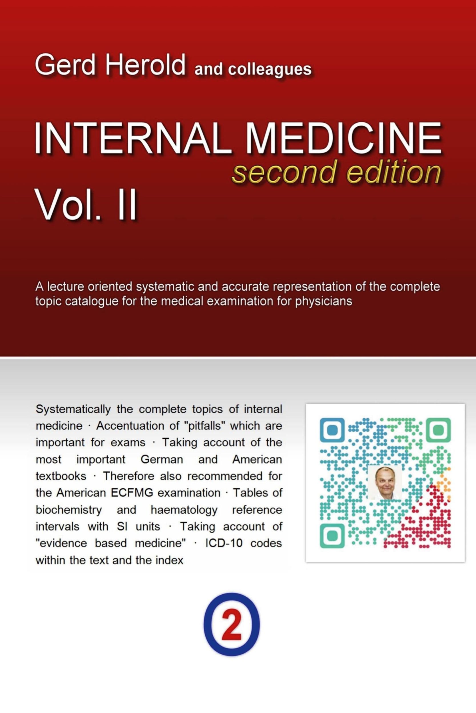 Cover: 9781291727340 | HEROLD's Internal Medicine (Second Edition) - Vol. 2 | Gerd Herold