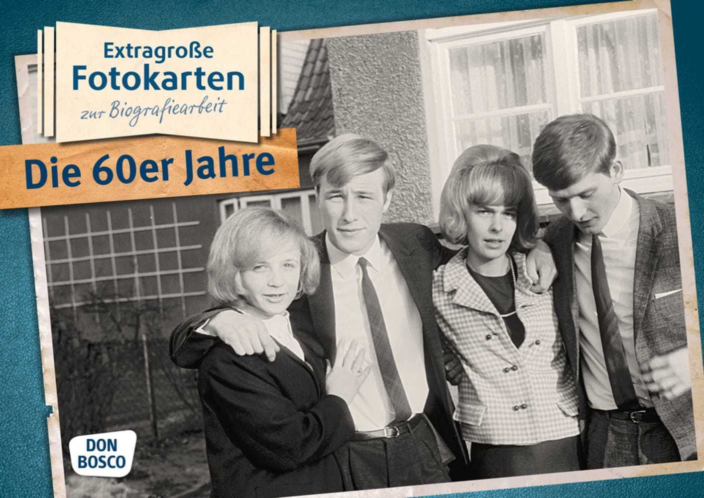 Cover: 4260179511844 | Die 60er Jahre | Extragroße Fotokarten zur Biografiearbeit | Hense