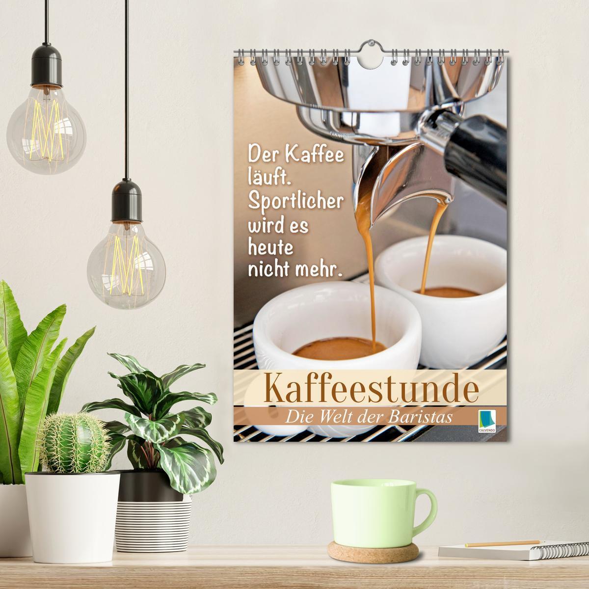 Bild: 9783435854271 | Kaffeestunde: Die Welt der Baristas (Wandkalender 2025 DIN A4...