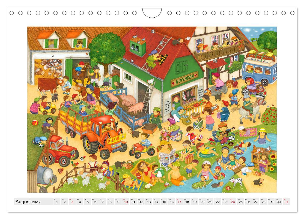 Bild: 9783435416417 | Meine kleine Wimmelwelt (Wandkalender 2025 DIN A4 quer), CALVENDO...