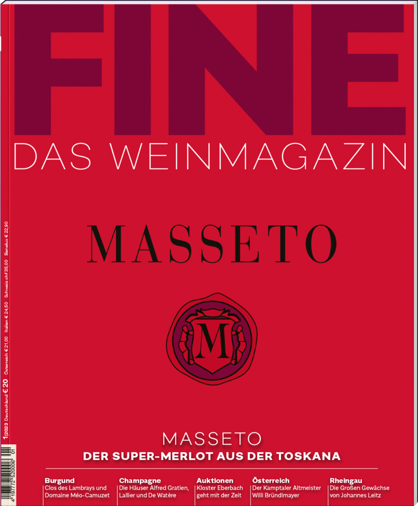 Cover: 9783960331612 | FINE Das Weinmagazin 01/2023 | 60. Ausgabe | Ralf Frenzel | Buch