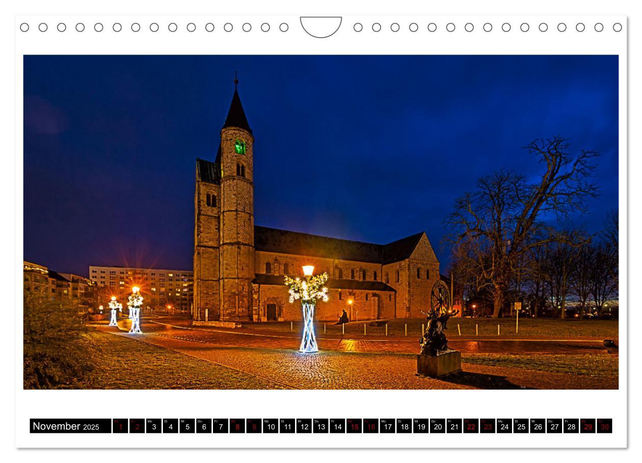 Bild: 9783435091577 | Magdeburg zur blauen Stunde (Wandkalender 2025 DIN A4 quer),...