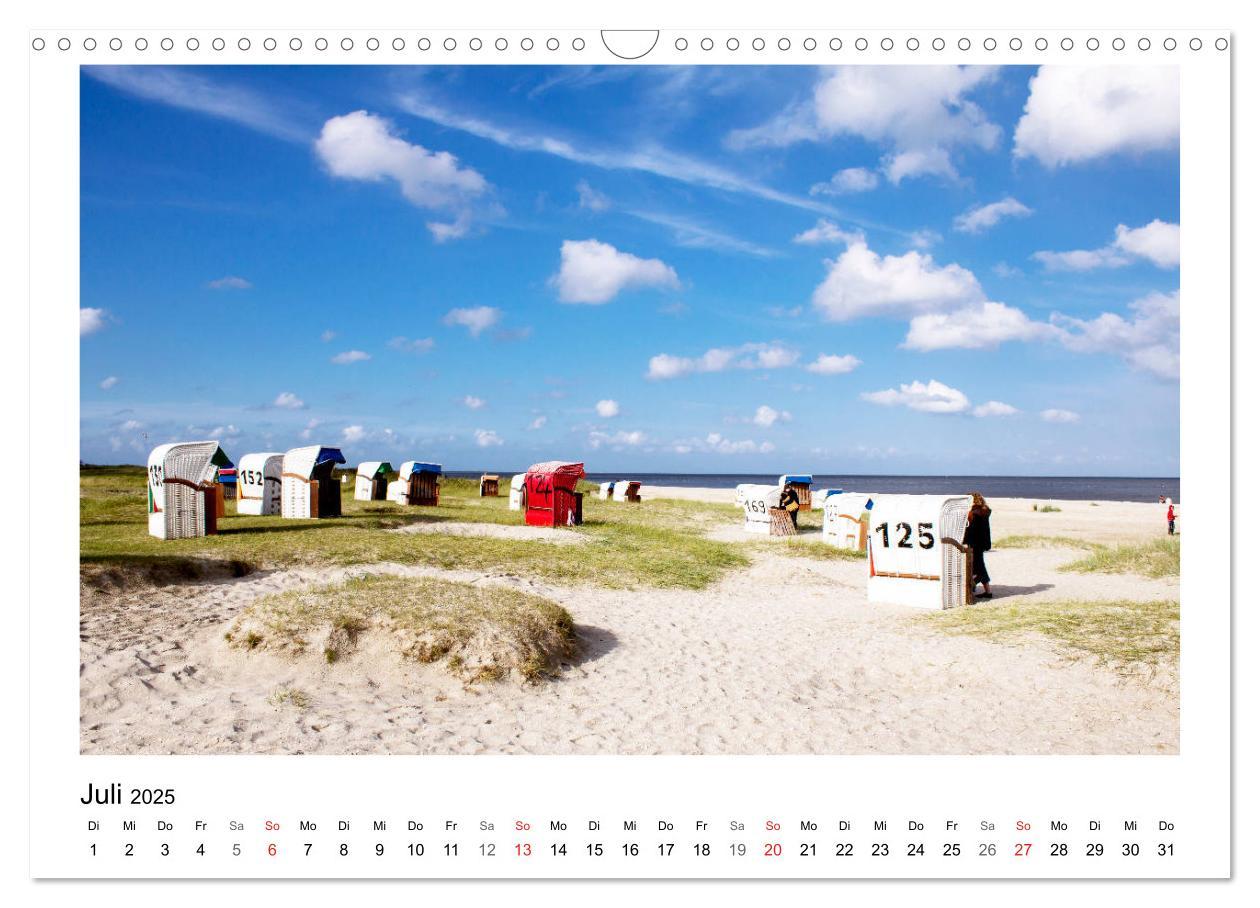 Bild: 9783435494767 | OSTFRIESLAND Strand und Mee(h)r (Wandkalender 2025 DIN A3 quer),...