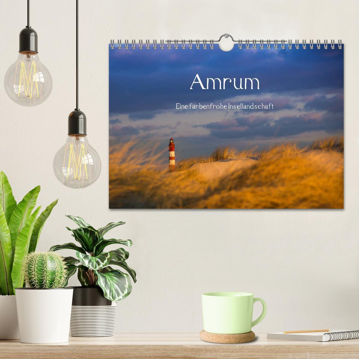 Bild: 9783435601738 | Amrum - Eine farbenfrohe Insellandschaft (Wandkalender 2025 DIN A4...