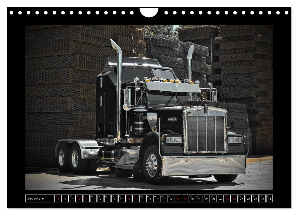 Bild: 9783435391158 | Kenworth W900 PHOTOART (Wandkalender 2025 DIN A4 quer), CALVENDO...