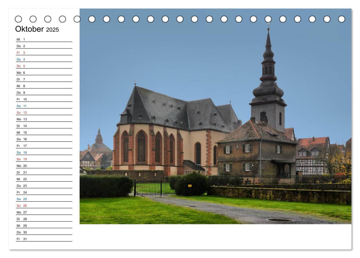 Bild: 9783435504220 | Herrliches Hessen - Büdingen (Tischkalender 2025 DIN A5 quer),...