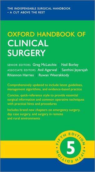 Cover: 9780198799481 | Oxford Handbook of Clinical Surgery | Anil Agarwal (u. a.) | Buch