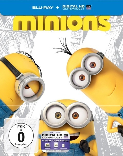 Cover: 5053083053116 | Minions | Limited Steelbook | Brian Lynch | Blu-ray Disc | Deutsch