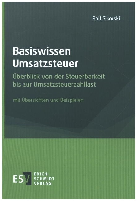 Cover: 9783503194131 | Basiswissen Umsatzsteuer | Ralf Sikorski | Taschenbuch | 284 S. | 2020