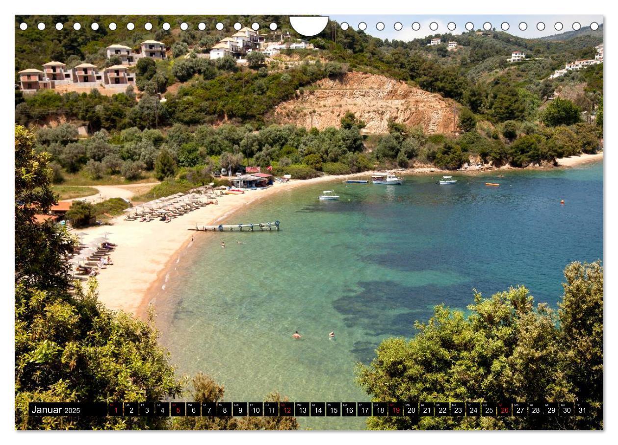 Bild: 9783435741762 | Skiathos + Skopelos (Wandkalender 2025 DIN A4 quer), CALVENDO...