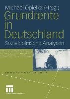 Cover: 9783810040497 | Grundrente in Deutschland | Sozialpolitische Analysen | Opielka | Buch