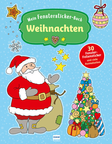 Cover: 9783741525292 | Mein Fenstersticker-Buch - Weihnachten | Svenja Doering | Taschenbuch