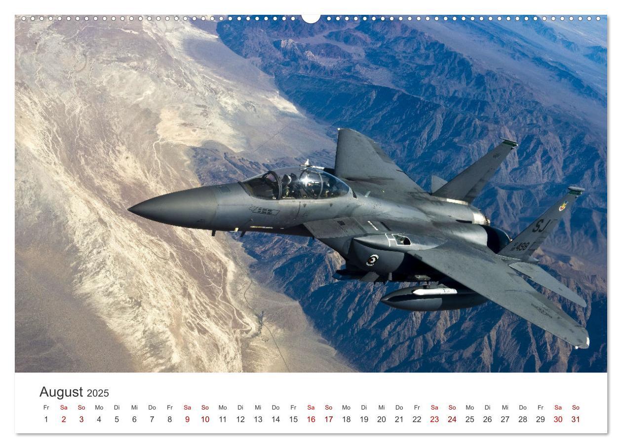 Bild: 9783383918032 | Kampfjets - Düsenjäger-Kalender (Wandkalender 2025 DIN A2 quer),...