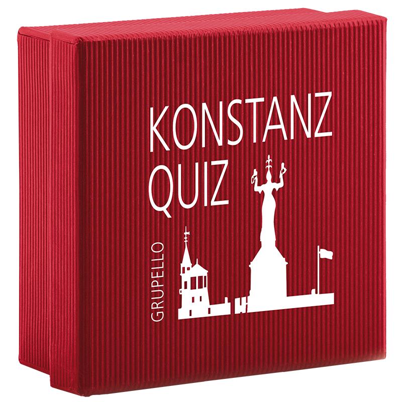 Cover: 9783899783728 | Konstanz-Quiz | 100 Fragen und Antworten | Joachim Stallecker | Box