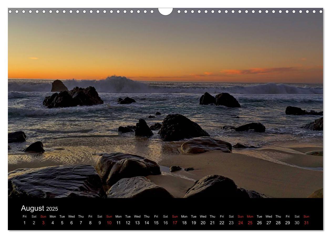 Bild: 9781325962259 | California Coasline (Wall Calendar 2025 DIN A3 landscape), CALVENDO...