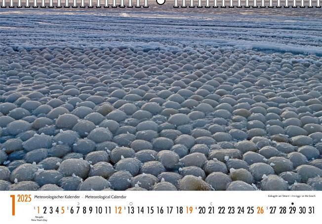 Bild: 9783443011796 | Meteorologischer Kalender 2025 Meteorological Calendar | Gesellschaft