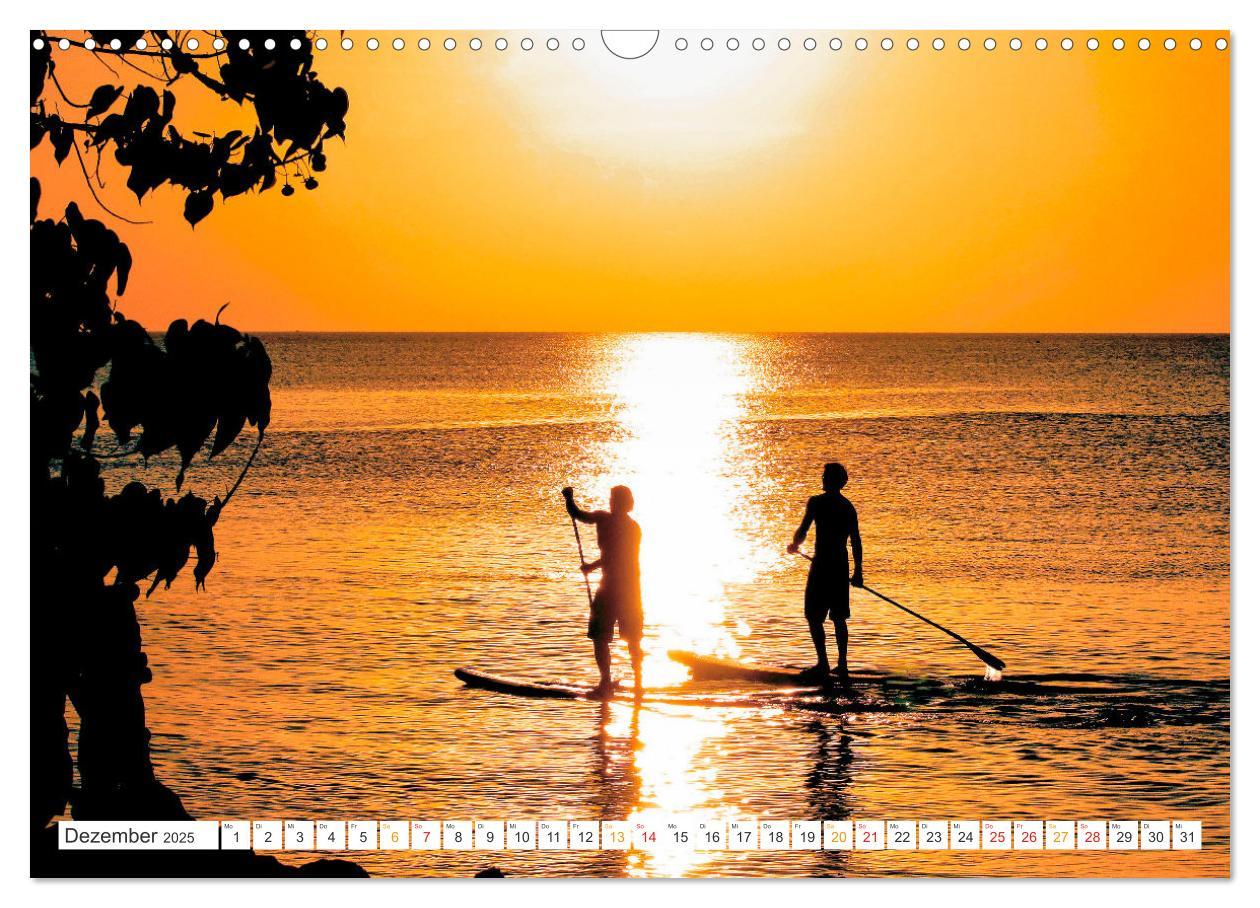 Bild: 9783383931758 | Stand-Up-Paddling SUP (Wandkalender 2025 DIN A3 quer), CALVENDO...