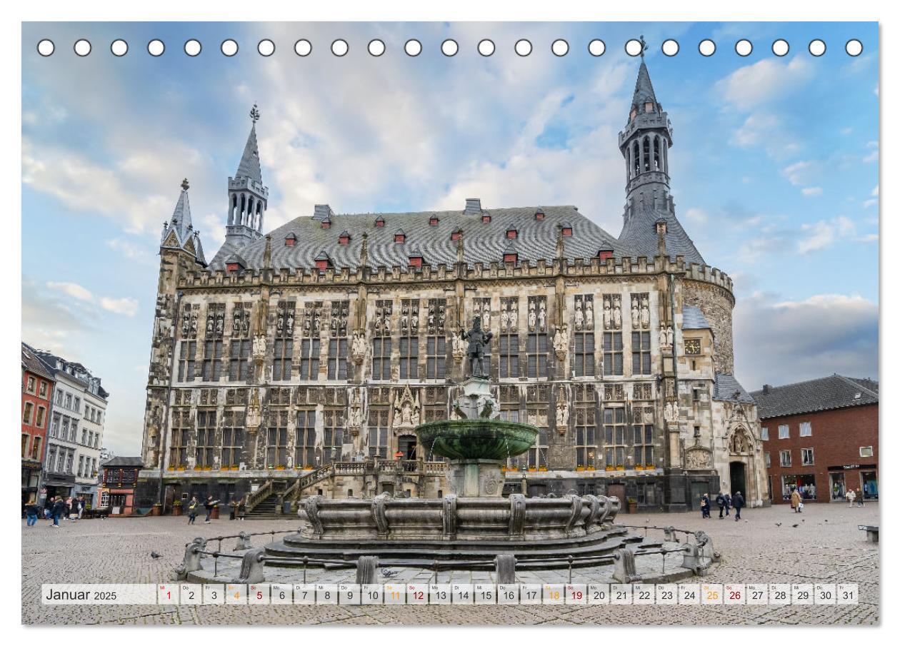 Bild: 9783383832963 | Aachen Impressionen (Tischkalender 2025 DIN A5 quer), CALVENDO...