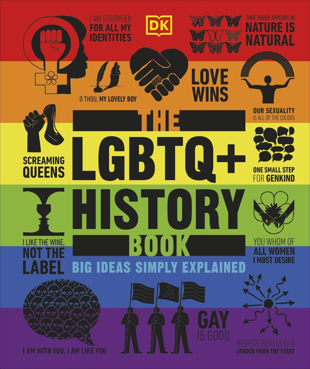 Cover: 9780241596265 | The LGBTQ + History Book | Big Ideas Simply Explained | DK | Buch