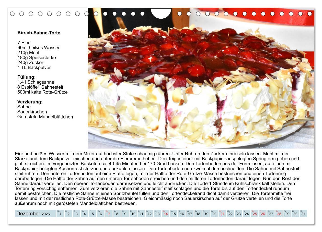 Bild: 9783435190355 | Exquisite Torten. Köstliche Rezepte für viele Anlässe (Wandkalender...