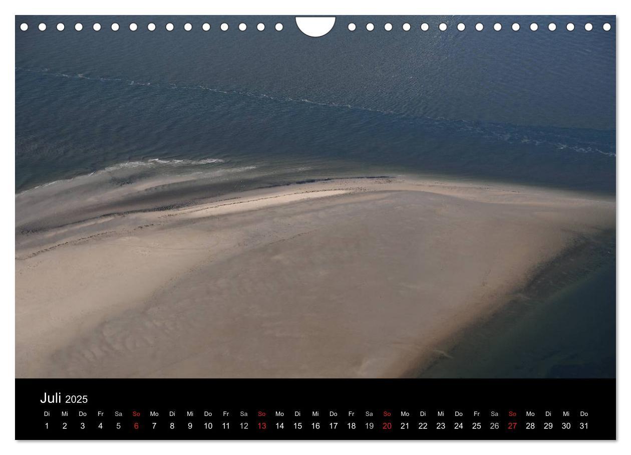 Bild: 9783435835331 | Die Nordseeküste (Wandkalender 2025 DIN A4 quer), CALVENDO...