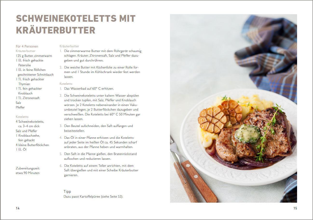 Bild: 9783809441342 | Sous Vide - Die besten Rezepte für zartes Fleisch, saftigen Fisch...