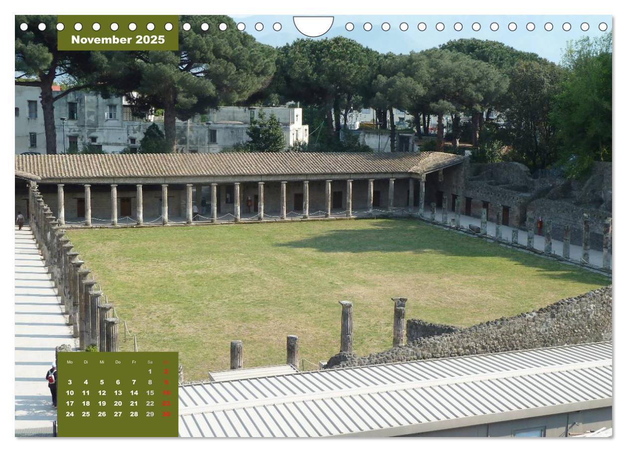 Bild: 9783435842605 | Pompeji-Kalender (Wandkalender 2025 DIN A4 quer), CALVENDO...