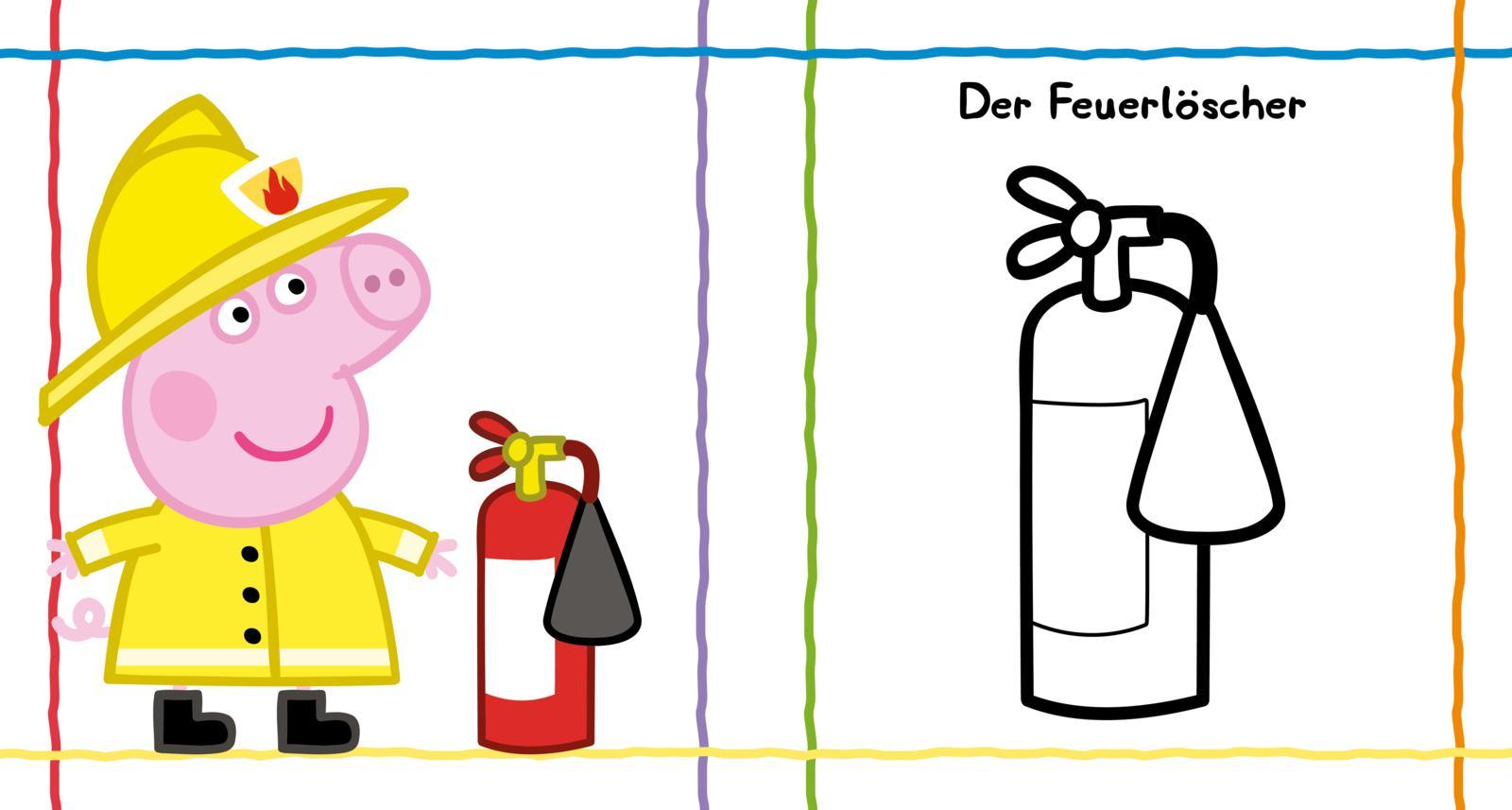 Bild: 9783845124995 | Peppa Wutz Ausmalbilder: Mein erstes buntes Malbuch | Taschenbuch